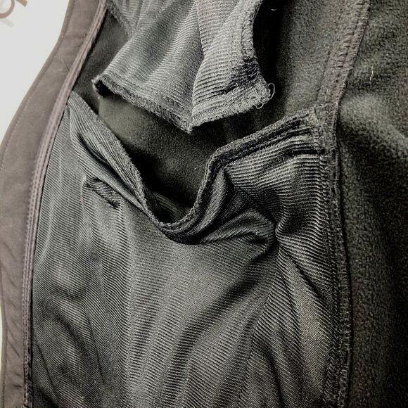 Ohio State Crable Jacket Vtg Fleece Lined Black L Mens Full Zip OSU Golf Heavywt - Picture 12 of 13